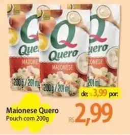 Atacadão Maionese Quero Pouch oferta