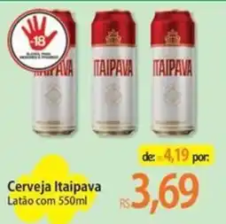 Atacadão Cerveja Itaipava Latão oferta