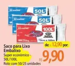 Atacadão Saco para Lixo Embalixo oferta