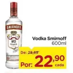 Carrefour Vodka Smirnoff oferta