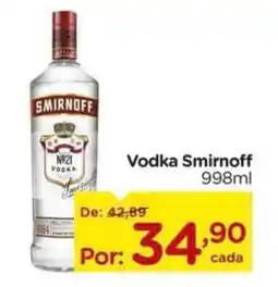 Carrefour Vodka Smirnoff oferta