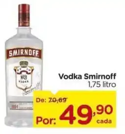 Carrefour Vodka Smirnoff oferta
