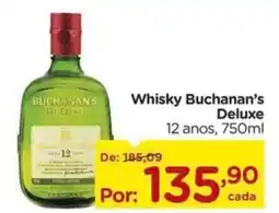 Carrefour Whisky Buchanan's Deluxe 12 anos, oferta