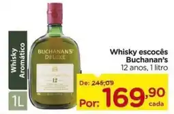 Carrefour Whisky escocês Buchanan's 12 anos, oferta