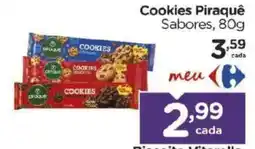 Carrefour Cookies Piraquê Sabores, oferta