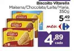 Carrefour Biscoito Vitarella oferta