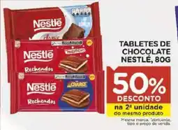 Carrefour Tabletes de chocolate nestlé, oferta