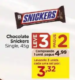 Carrefour Chocolate Snickers Single, oferta
