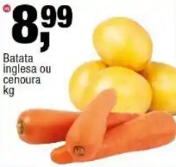 Frangolândia Batata inglesa ou cenoura oferta