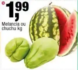 Frangolândia Melancia ou chuchu oferta