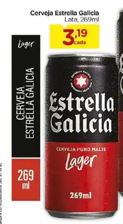 Carrefour Cerveja Estrella Galicia Lata, oferta