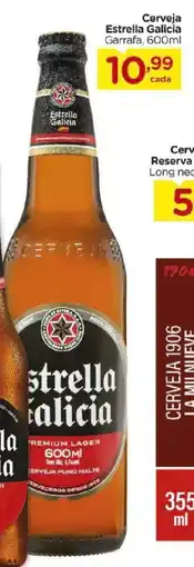 Carrefour Cerveja Estrella Galicia Garrafa, oferta