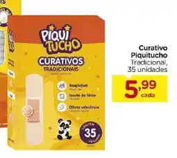 Carrefour Curativo Piquitucho Tradicional, 35 unidades oferta
