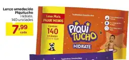 Carrefour Lenço umedecido Piquitucho Hidrate, 140 unidades oferta