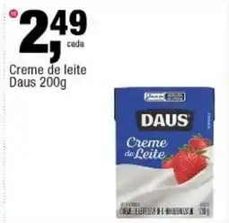 Frangolândia Creme de leite Daus oferta