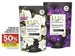 Carrefour Todos os sabonetes líquidos lux oferta