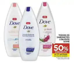 Carrefour Todos os sabonetes líquidos dove oferta