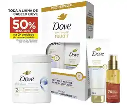 Carrefour Toda a linha de cabelo dove oferta