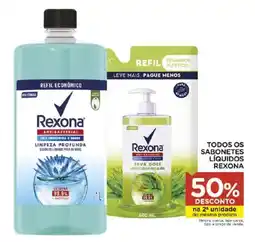 Carrefour Todos os sabonetes líquidos rexona oferta