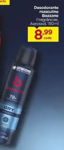 Carrefour Desodorante masculino Bozzano Fragrâncias, Aerossol, oferta