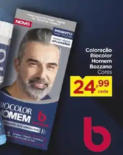 Carrefour Coloração Biocolor Homem Bozzano Cores oferta