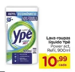 Carrefour Lava-roupas líquido Ypê Power act, Refil, oferta