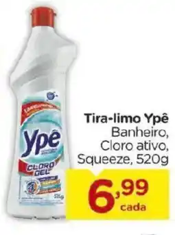 Carrefour Tira-limo Ypê Banheiro, Cloro ativo, Squeeze, oferta
