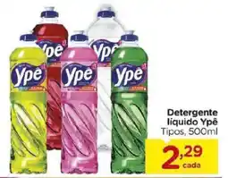 Carrefour Detergente líquido Ypê Tipos, oferta