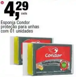 Frangolândia Esponja Condor proteção para unhas com 01 unidades oferta