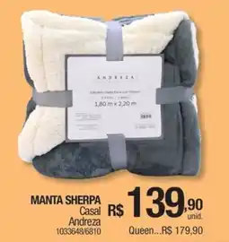 Milium Manta sherpa Casal Andreza oferta