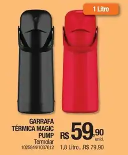 Milium Garrafa térmica magic pump Termolar oferta