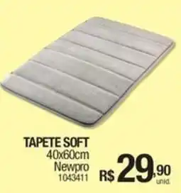 Milium Tapete soft 40x60cm newpro 1043411 r$ oferta