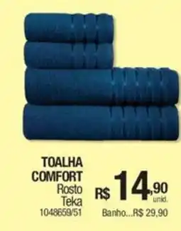 Milium Toalha comfort rosto teka oferta