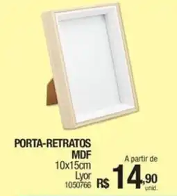 Milium Porta-retratos MDF 10x15cm Lyor oferta