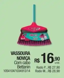 Milium Vassoura novica com cabo bettanin oferta