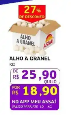 Assaí Atacadista Alho a granel oferta