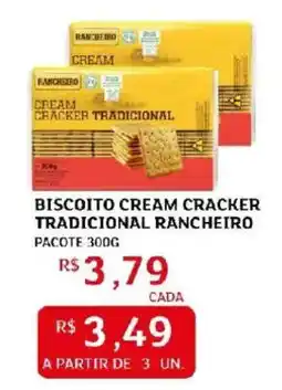 Assaí Atacadista Biscoito cream cracker tradicional rancheiro pacote oferta