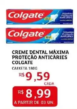 Assaí Atacadista Creme dental máxima proteção anticáries colgate oferta