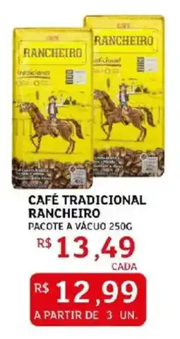 Assaí Atacadista Café tradicional rancheiro pacote a vácuo oferta