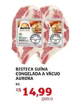 Assaí Atacadista Bisteca suína congelada a vácuo aurora oferta