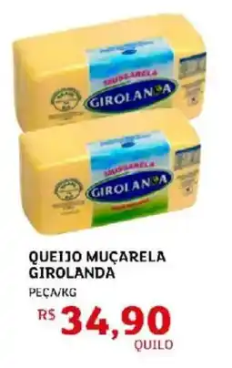 Assaí Atacadista Queijo muçarela girolanda oferta