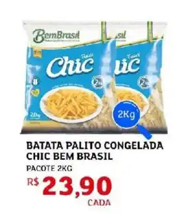 Assaí Atacadista Batata palito congelada chic bem brasil oferta