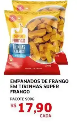 Assaí Atacadista Empanados de frango em tirinhas super frango oferta