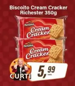 Rede Supermarket Biscoito Cream Cracker Richester - 350g oferta