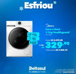Deltasul Midea Lava e Seca Healthguard oferta