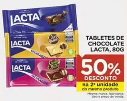 Carrefour Tabletes de chocolate lacta, oferta