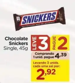 Carrefour Chocolate Snickers Single, oferta
