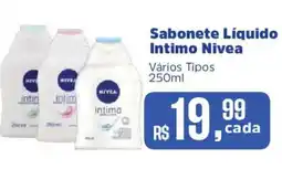 Supermercados Mateus Sabonete Líquido Intimo Nivea oferta