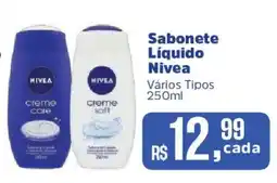 Supermercados Mateus Sabonete Líquido Nivea oferta
