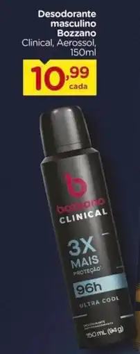 Carrefour Desodorante masculino Bozzano Clinical, Aerossol, oferta